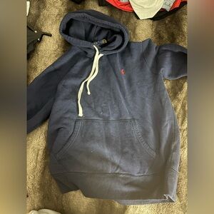 Polo Ralph Lauren fleece hoodie size M (navy)